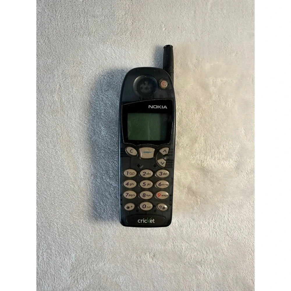 Vintage Nokia 5170 Cell Phone Black Vintage Battery Untested Movie Prop